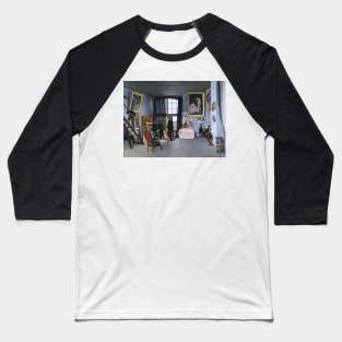 Bazille's Studio by Frederic Bazille Baseball T-Shirt